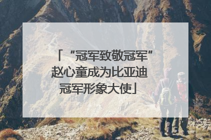“冠军致敬冠军” 赵心童成为比亚迪冠军形象大使