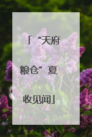 “天府粮仓”夏收见闻