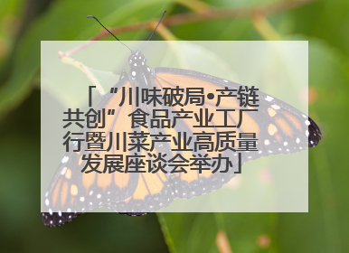 “川味破局•产链共创”食品产业工厂行暨川菜产业高质量发展座谈会举办