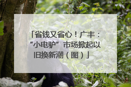省钱又省心！广丰：“小电驴”市场掀起以旧换新潮（图）