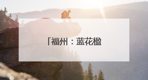 福州：蓝花楹盛开成一景