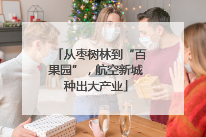 从枣树林到“百果园”，航空新城种出大产业
