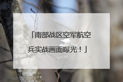 南部战区空军航空兵实战画面曝光！