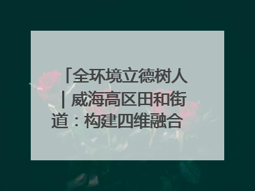 全环境立德树人｜威海高区田和街道：构建四维融合体系 绘就全环境立德树人新画卷