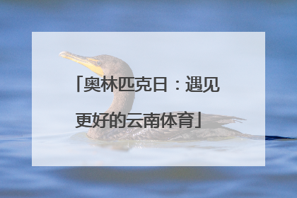 奥林匹克日：遇见更好的云南体育