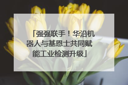 强强联手！华沿机器人与基恩士共同赋能工业检测升级