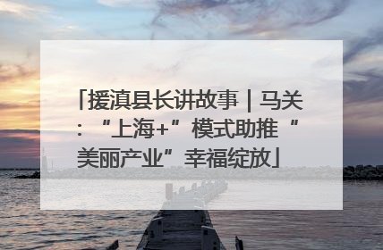 援滇县长讲故事｜马关：“上海+”模式助推“美丽产业”幸福绽放
