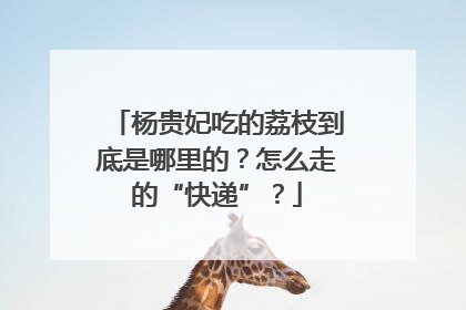 杨贵妃吃的荔枝到底是哪里的？怎么走的“快递”？