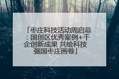 枣庄科技活动周启幕：国创区优秀案例+千企创新成果 共绘科技强国枣庄画卷