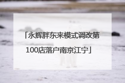 永辉胖东来模式调改第100店落户南京江宁