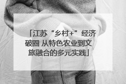 江苏“乡村+”经济破圈 从特色农业到文旅融合的多元实践