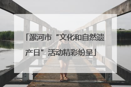 漯河市“文化和自然遗产日”活动精彩纷呈