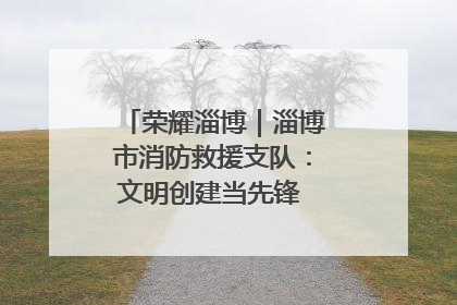 荣耀淄博｜淄博市消防救援支队：文明创建当先锋 蓝焰映红建新功