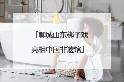 聊城山东梆子戏亮相中国非遗馆