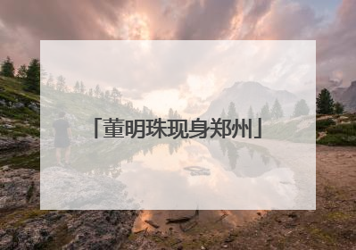 董明珠现身郑州