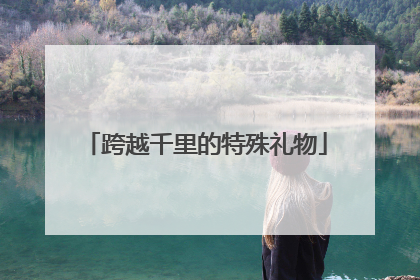 跨越千里的特殊礼物