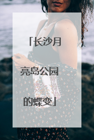 长沙月亮岛公园的蝶变