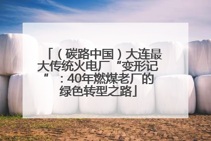 （碳路中国）大连最大传统火电厂“变形记”：40年燃煤老厂的绿色转型之路