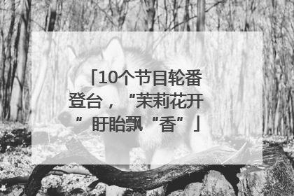 10个节目轮番登台，“茉莉花开”盱眙飘“香”