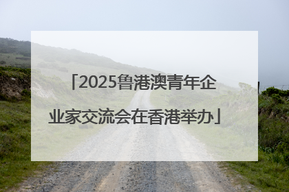 2025鲁港澳青年企业家交流会在香港举办